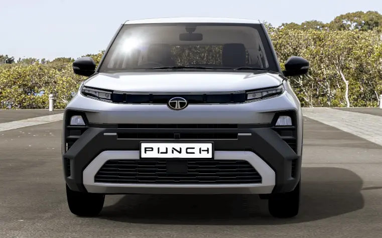 tata punch new model 2026 front look