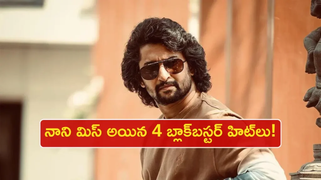 నాని మిస్ అయిన 4 బ్లాక్_బస్టర్ హిట్_లు!