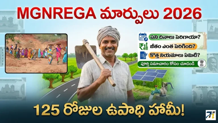 MGNREGA Scheme Changes 2026