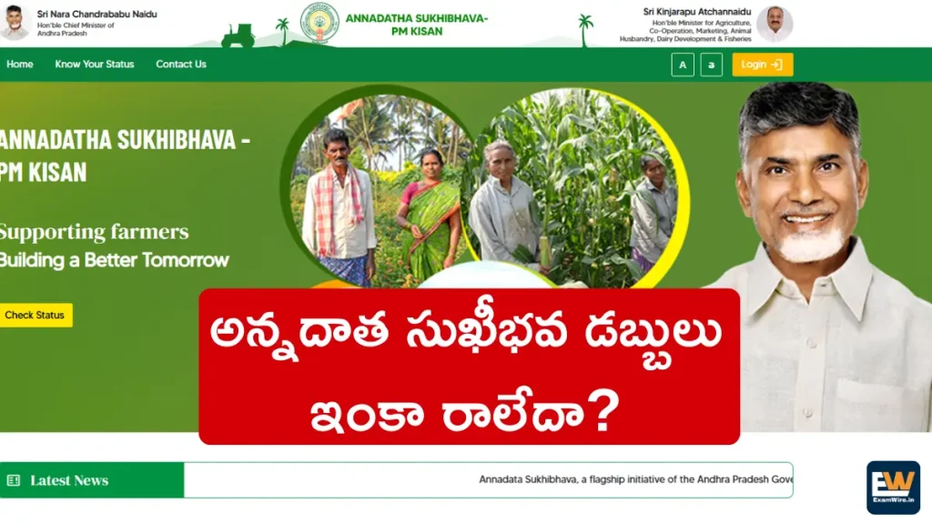 How to check Annadata Sukhibhava Payment Status