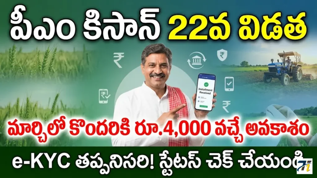 PM Kisan 22nd Installment 2026 Date