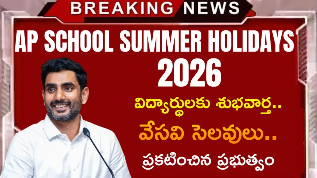 AP School Summer Holidays 2026