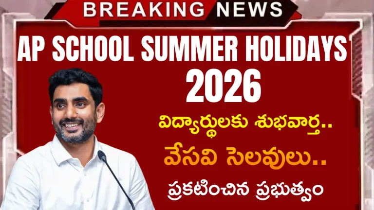 AP School Summer Holidays 2026