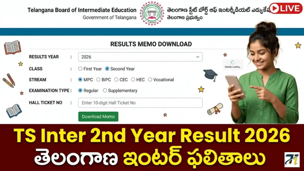 How to Check TG Inter 2nd Year Results 2026