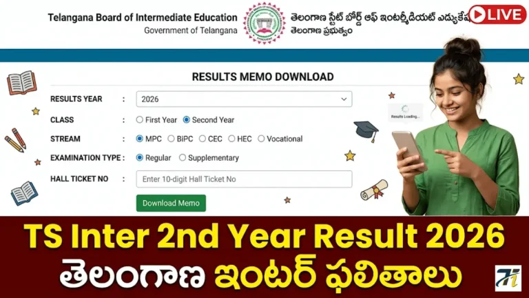 How to Check TG Inter 2nd Year Results 2026