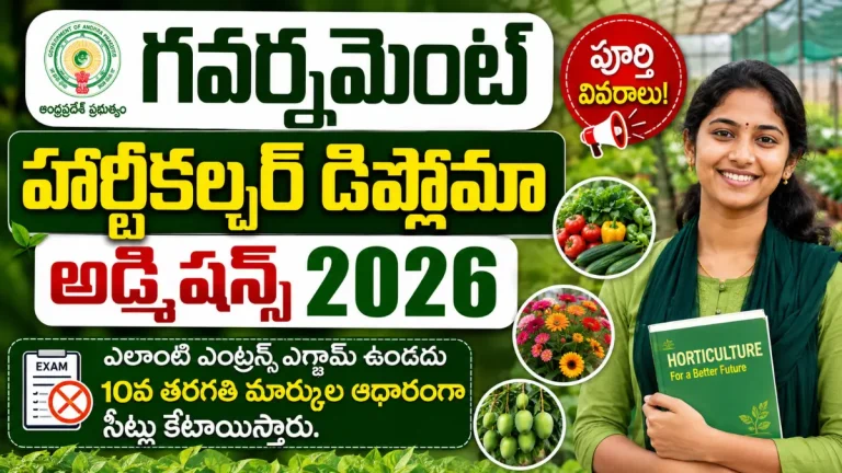 AP HORTICET 2026 Notification