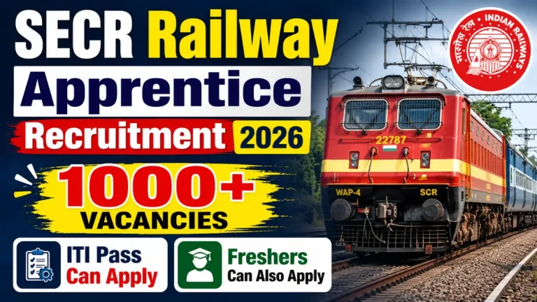 SECR Nagpur Apprentice Recruitment 2026