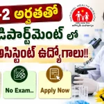 AP DMHO Ananthapuramu Recruitment 2026 Data Manager Lab Assistant