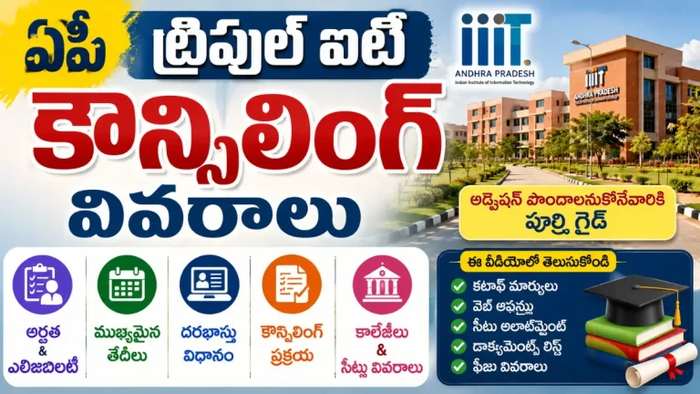 AP IIIT Counselling 2026