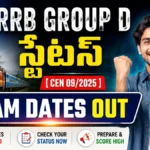 RRB Group D [CEN 092025] Application Status